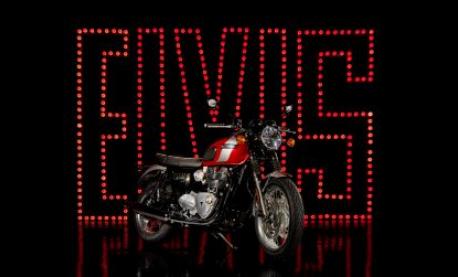 BONNEVILLE T120 - ELVIS PRESLEY LIMITED EDITION